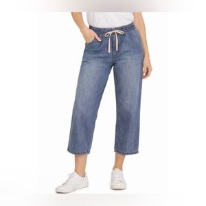 KENSIE JEANS Drawstring Cropped Jeans EUC